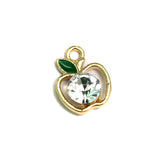 14x12mm Apple Ad Stone Charms