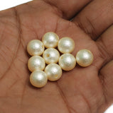 10mm Off White Pearl Coated Acrylic Beads
