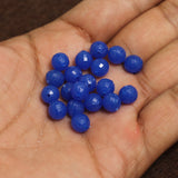 600 Pcs, 7mm Combo Round Faceted Acrylic Beads