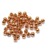 200 Pcs, 6mm Acrylic CCB Round Beads Copper