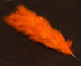 5 Pcs Jewellery Making Orange Feathers