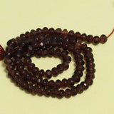 100+Pcs, 4mm Purple Glass Faceted Crystal RONDELLE Beads