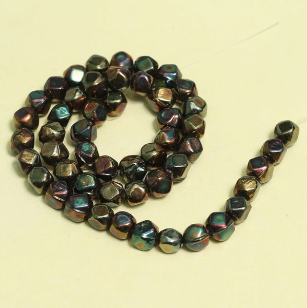 Handcut Faceted Beads