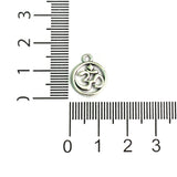 12mm Om German Silver Charms
