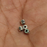 3mm German Silver Beads