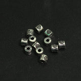 3mm German Silver Beads