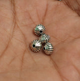 7mm German Silver Beads
