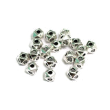 4mm German Silver Beads