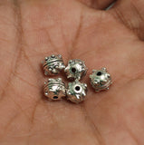 7mm German Silver Beads