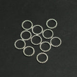 10mm German Silver Close Ring
