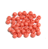 500 Pcs, 4mm Light Pink Round Glass Beads