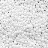 240 Pcs, 5mm Preciosa Seed Beads Opaque White, Size 4'0