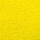 240 Pcs, 5mm Preciosa Seed Beads Opaque Yellow 4`0