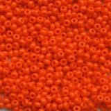 240 Pcs, 5mm Preciosa Seed Beads Opaque Orange 4`0
