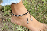 Anklet Handmade Thread With Evil Eye Charms ( 2 Pcs. )