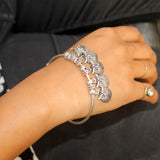 German Silver Charms Bracelet Kada