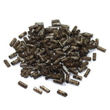 450 Gms, 5mm Bugles Seed Beads Brown