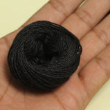 Cotton Thread Jewellery Making & Craft Work 0.5mm Black