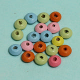 5x11mm Donut Wooden Beads
